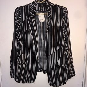 Stylish H&M Striped Blazer